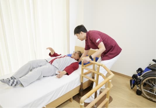 入院中の一日の流れ